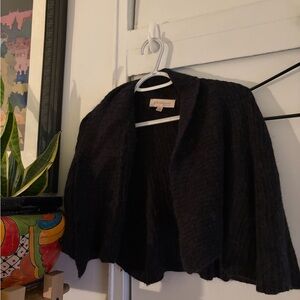 Women's Black Shrug